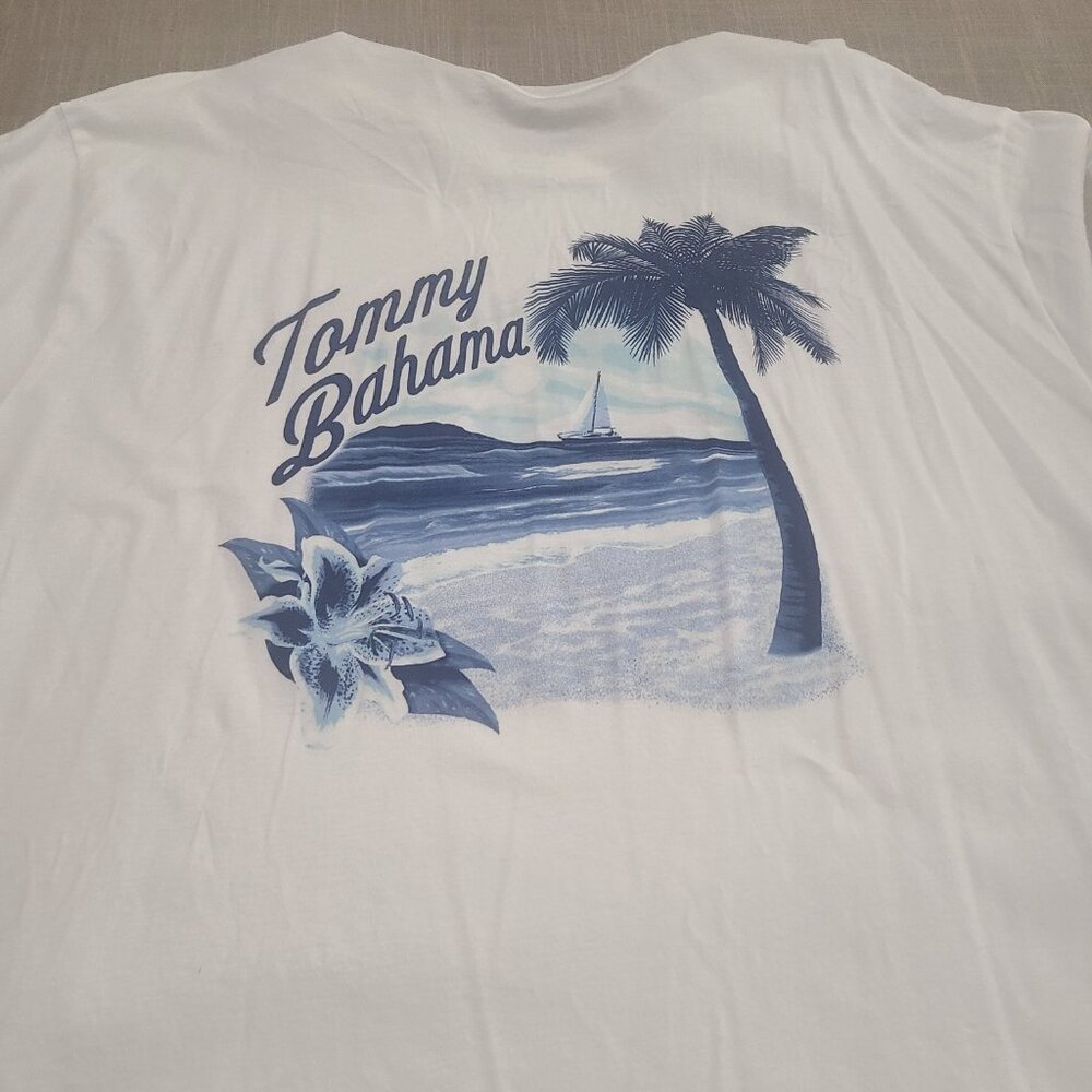 Tommy Bahama 2XLB White T-Shirt